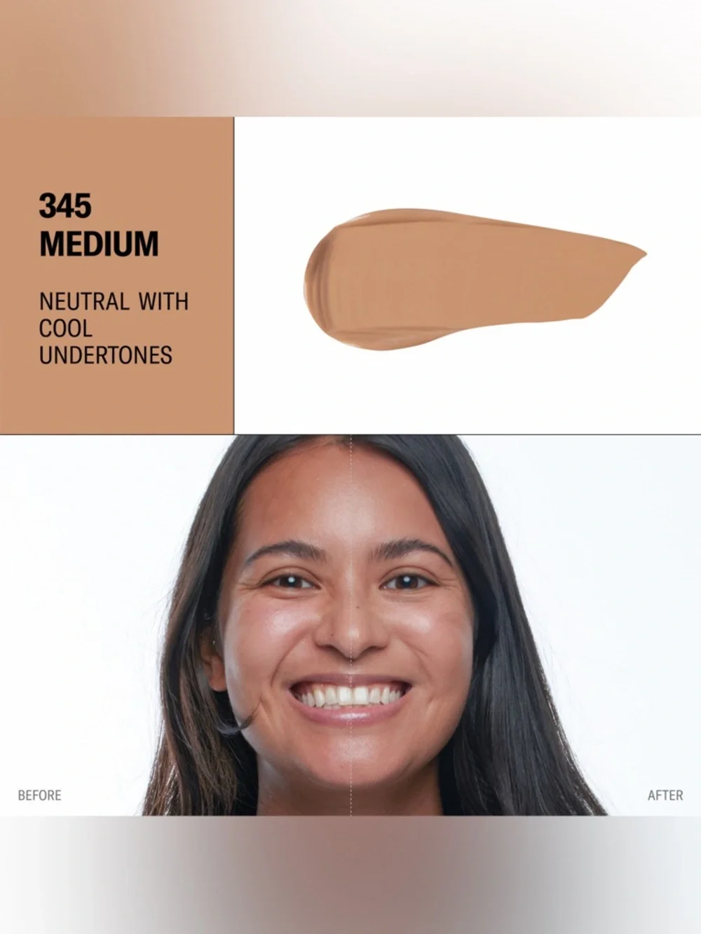 DATE NIGHT Skin Tint Serum Foundation Medium 345